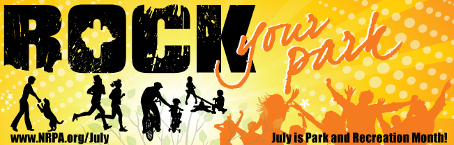 Park and Recreation Month Header Image Park and Recreation Month Header Image